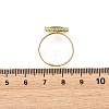 Paua Shell Finger Rings for Women RJEW-JR01101-01-5
