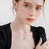 5Pcs 5 Styles Brass Pendant Cabochon Settings KK-HS0002-23-5