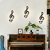 4Pcs Iron Art Wall Mounted Candle Holders ODIS-DL0001-06-5