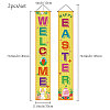 Rectangle Door Wall Hanging Polyester Sign for Festival HJEW-WH0036-02B-2
