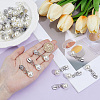 30Pcs Zinc Alloy with Round Resin Replacement Zipper Sliders FIND-CY0002-22P-3