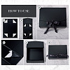 Rectangle Foldable Paper Gift Storage Boxes AJEW-TAC0035-07B-3
