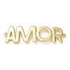 Brass Connector Charms KK-CBAE532-01G-G-1