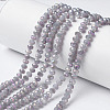 Electroplate Glass Beads Strands EGLA-A034-J3mm-G02-1