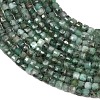 Natural Emerald Beads Strands G-B175-C04-2x2mm-4