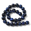 Natural Tiger Eye Bead Strands G-P230-08-B-14mm-4
