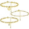 Anklets Sets AJEW-AN00383-23-1