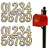 10Pcs ABS Plastic Stickers DIY-SP0007-95B-1