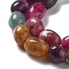 Dyed Natural Malaysia Jade Beads Strands G-P528-I05-01-4