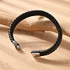 Braided Leather Cord Bracelets BJEW-I200-08-8