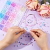 DIY Round Acrylic Beads Jewelry Making Finding Kits DIY-YW0011-64-5