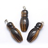 Natural & Synthetic Mixed Stone Pendants G-P393-C-2