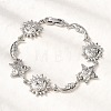 Brass Link Bracelets for Women LS-BJEW-C118-01P-3