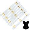 4 Pairs Stainless Steel Corset Busk DIY-BC0017-51B-1