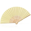 Bamboo with Paper Blank Folding Fan PW-WG26052-15-1