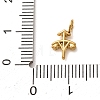 304 Stainless Steel with Crystal Rhinestone Charms RB-CBA5270-12G-4