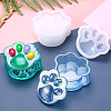 DIY Silicone Paw Print Storage Box Molds SIMO-R001-03-1