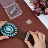 2Pcs 304 Stainless Steel Belt Keeper Rings FIND-PH0061-84B-3