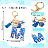 Star Resin & Shell Keychains KEYC-TAC00087-01M-3
