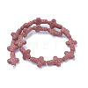 Natural Lava Rock Beads Strands G-L498-E12-2