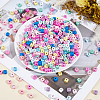 600Pcs Natural Wood Printed Beads WOOD-PA0001-48-4
