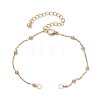 304 Stainless Steel Ball Link Chain Bracelet Making AJEW-JB01305-01-1