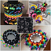 800Pcs Opaque Plastic Beads KY-SP0001-47G-5