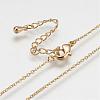 Brass Micro Pave Cubic Zirconia Pendant Necklaces NJEW-j051-10G-4