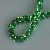 Luminous Handmade Gold Foil Glass Beads Strands FOIL-N029-02A-06-2