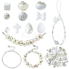 DIY Brass European Style Bracelets Making Kits DIY-YW0012-54-1