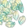 10Pcs Handmade Transparent Czech Lampwork Pendants LAMP-YW0001-27A-1