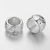 Rondelle Tibetan Style Alloy Beads LS-K0NHD022-1