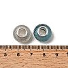 Faceted Resin European Beads RESI-C063-01B-3