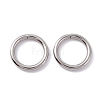Non-Tarnish 304 Stainless Steel Open Jump Rings X-STAS-C040-01F-P-3