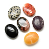 Natural & Synthetic Mixed Stone Oval Palm Stone G-R418-109-1