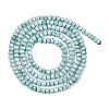Electroplate Rondelle Glass Beads Strands GL-T021-2x2.5mm-17-23-2