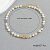 Elegant Natural Shell Nuggets Beaded Necklaces for Women ZE2381-5