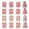 20Pcs 4 Styles Christmas Theme Cotton Fabric Cloth Bags ABAG-TA0002-04B-3