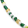 Glass Beaded Necklace NJEW-Z029-05F-2