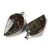 Natural Dragon Blood Pendants GG-CBACB71-05P-01-2