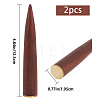 Cone Shaped Wooden Ring Displays AJEW-WH0323-93-2