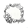 10Pcs 10 Styles Vintage Lace Waterproof PET Stickers Sets DIY-M066-05F-5