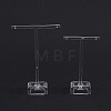 T Bar Acrylic Earring Display Stand EDIS-F005-12-3