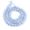 Natural White Jade Beads Strands G-L500-01-6mm-3