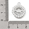 UV Plating Alloy Crystal Rhinestone Pendants RB-CBAD37D-08P-3