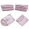 Velvet Jewelry Pouches LS-TP-WH0012-05A-1