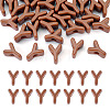 Opaque Acrylic European Beads LS-OACR-TAC0019-006Y-1