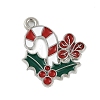Christmas Theme Alloy Enamel Pendants LS-ENAM-Z020-02D-1