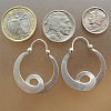 Alloy Hoop Earrings FS-WG733CB-01-3