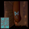 Luminous Removable Temporary Water Proof Tattoos Paper Stickers PW-WG10232-07-1